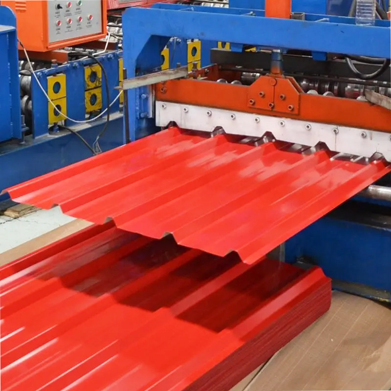 Folha de telhado galvanizada 1050mm
