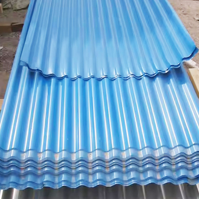 Folha de telhado galvanizada 740mm