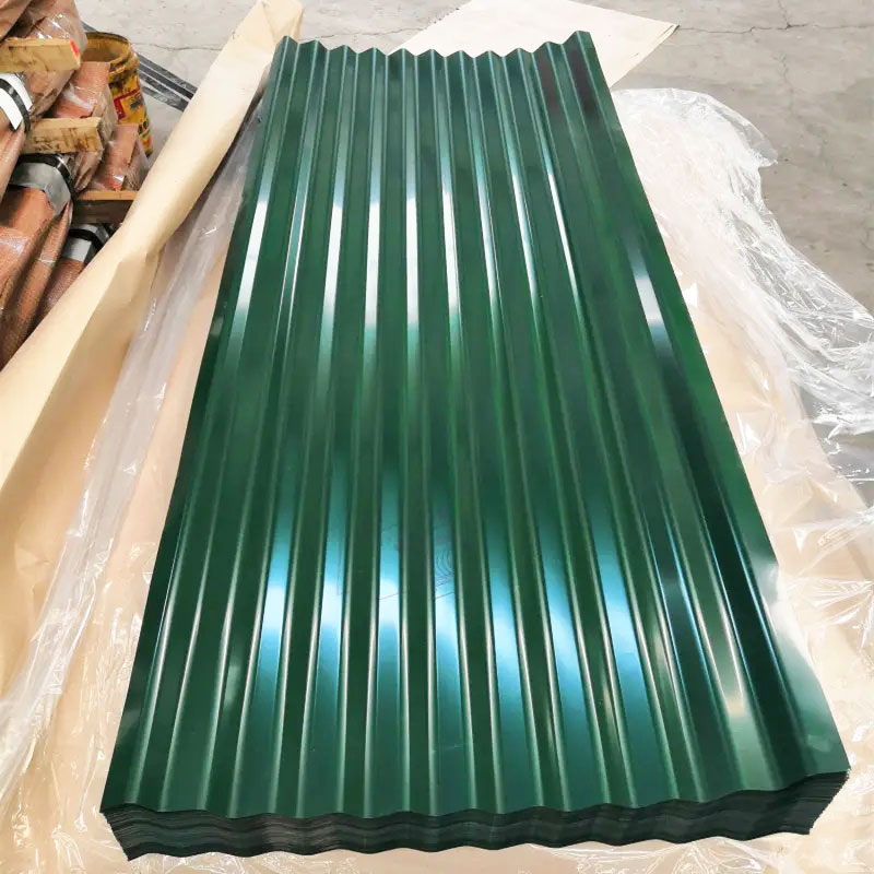 Folha de telhado galvanizada 1025mm Folha de telhado galvanizada 1025mm