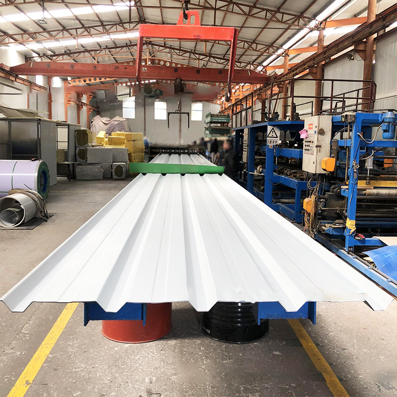 Folha de telhado galvanizada 1025mm